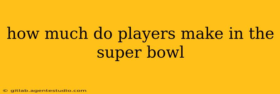 how much do players make in the super bowl