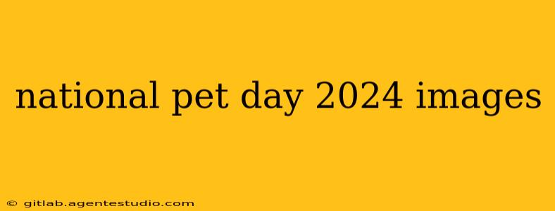 national pet day 2024 images