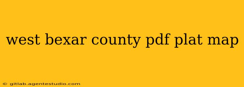 west bexar county pdf plat map